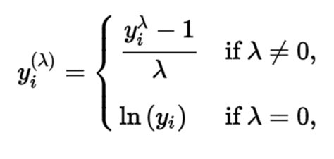 box cox transformation for exponential distribution|box cox distribution formula.